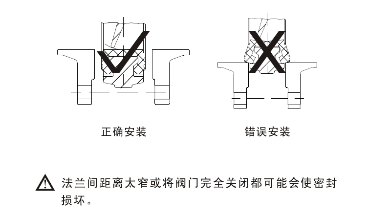 進口蝶閥的安裝2